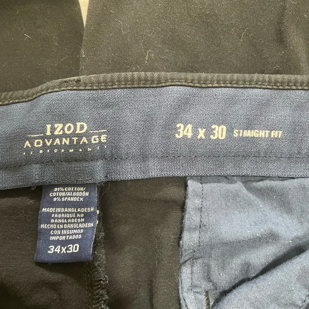 Izod Men's Black Pants! - Picture 3 of 3